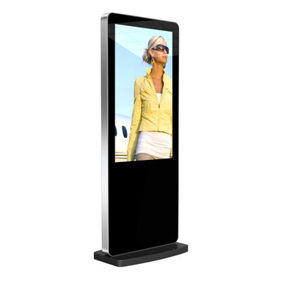50-calowy stojący podłogowy odtwarzacz wideo z cyfrowym oznakowaniem Kiosk Lcd Reklama ekranowa