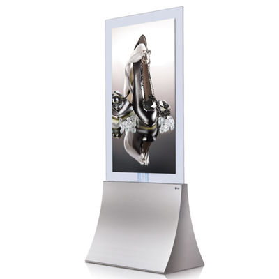 RK3288 Stojący stojak reklamowy z cyfrowym wyświetlaczem reklamowym Kiosk Slim Fabric Lightbox
