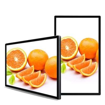 500cd / M2 LCD Digital Signage Wyświetlacz reklamowy Odtwarzacz multimedialny Cyfrowa ściana wideo