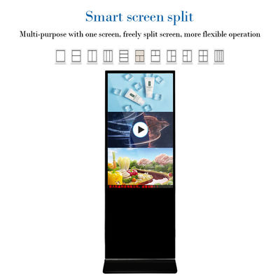 49-calowy Ultra Slim LCD Player Wyświetlacz reklamowy Cyfrowa maszyna reklamowa