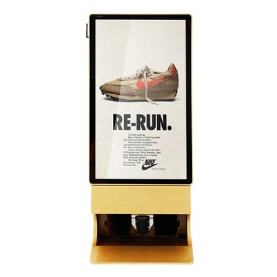 Reklama Digital Signage Ekran dotykowy Kiosk Billboard z funkcją połysku butów