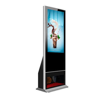 Automatyczna polerka do butów 40-calowy wyświetlacz reklamowy Digital Signage Kiosk
