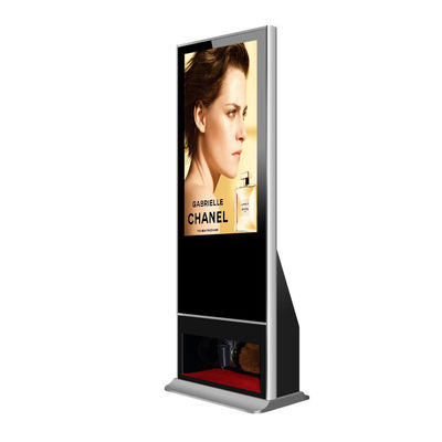 Automatyczna polerka do butów 40-calowy wyświetlacz reklamowy Digital Signage Kiosk