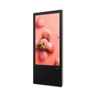 Sufit wewnętrzny wiszący 60 Hz Dwustronny wyświetlacz reklamowy LCD Outdoor Wireless