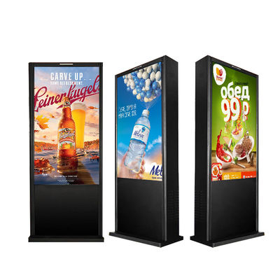65-calowy ekran reklamowy Nano Touch Outdoor Led Digital Signage 3840 * 2160