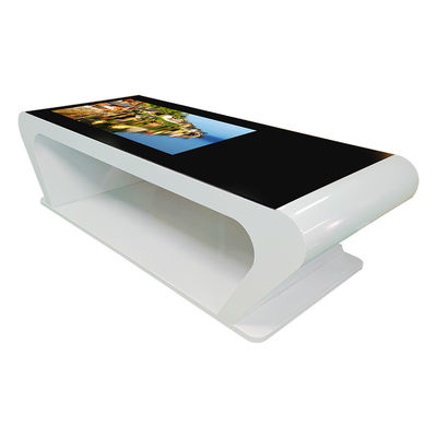 55-calowy interaktywny cyfrowy wyświetlacz LCD z ekranem dotykowym komputerowy kiosk do restauracji