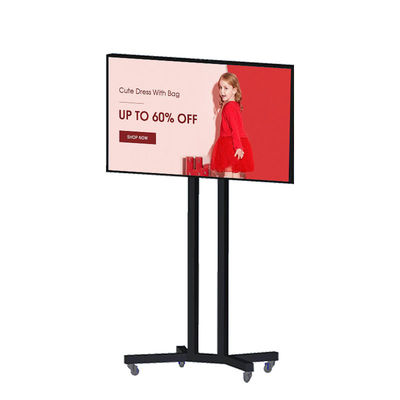 Reklama wewnętrzna LCD 55 cali Wiszące cyfrowe oznakowanie dla sklepów