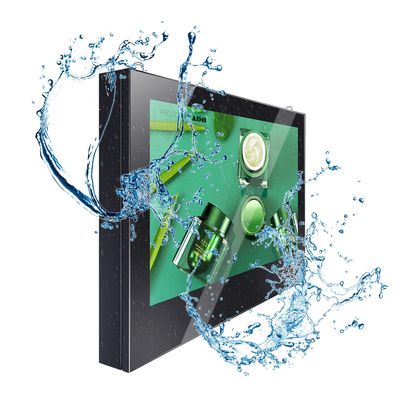 4K FHD IP65 Wodoodporne naścienne cyfrowe oznakowanie LCD z pojemnościowym dotykiem