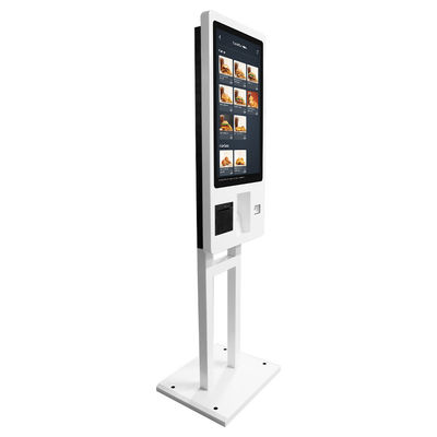 32-calowy interaktywny kiosk z ekranem dotykowym LCD 350cd / m2 z systemem Pos