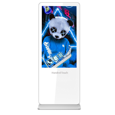 Wolnostojące 32-calowe plakaty reklamowe na Androida z funkcją Plug and Play USB na podczerwień
