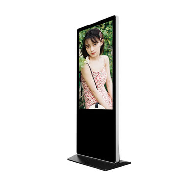 Kryty LCD Interaktywny 55-calowy wyświetlacz Digital Signage Kiosk Wolnostojący stojak podłogowy
