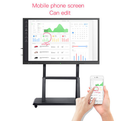 Podczerwień Touch Digital Smart Whiteboard Tablica edukacyjna z ekranem dotykowym 60Hz