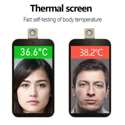 Termometr na podczerwień o mocy 2,5 W HD Ai z funkcją rozpoznawania twarzy, pyłoszczelny